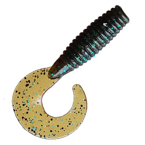 Силиконовая приманка Crazy Fish Angry Spin 1.8in 45мм цв.42 (кальмар)