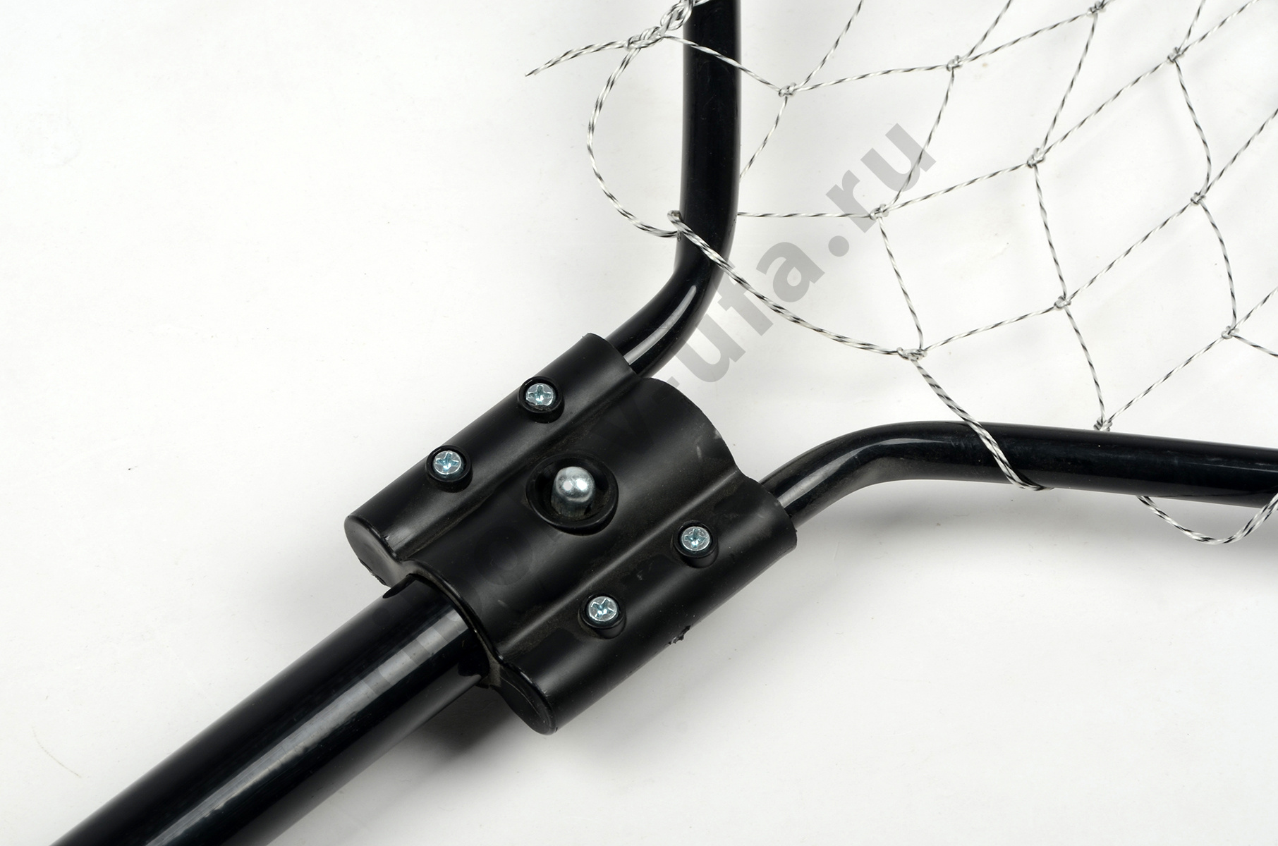 Подсачек Три Кита Квадрат теннисная струна 1,95м, ширина 55см, цв. черный глянец 