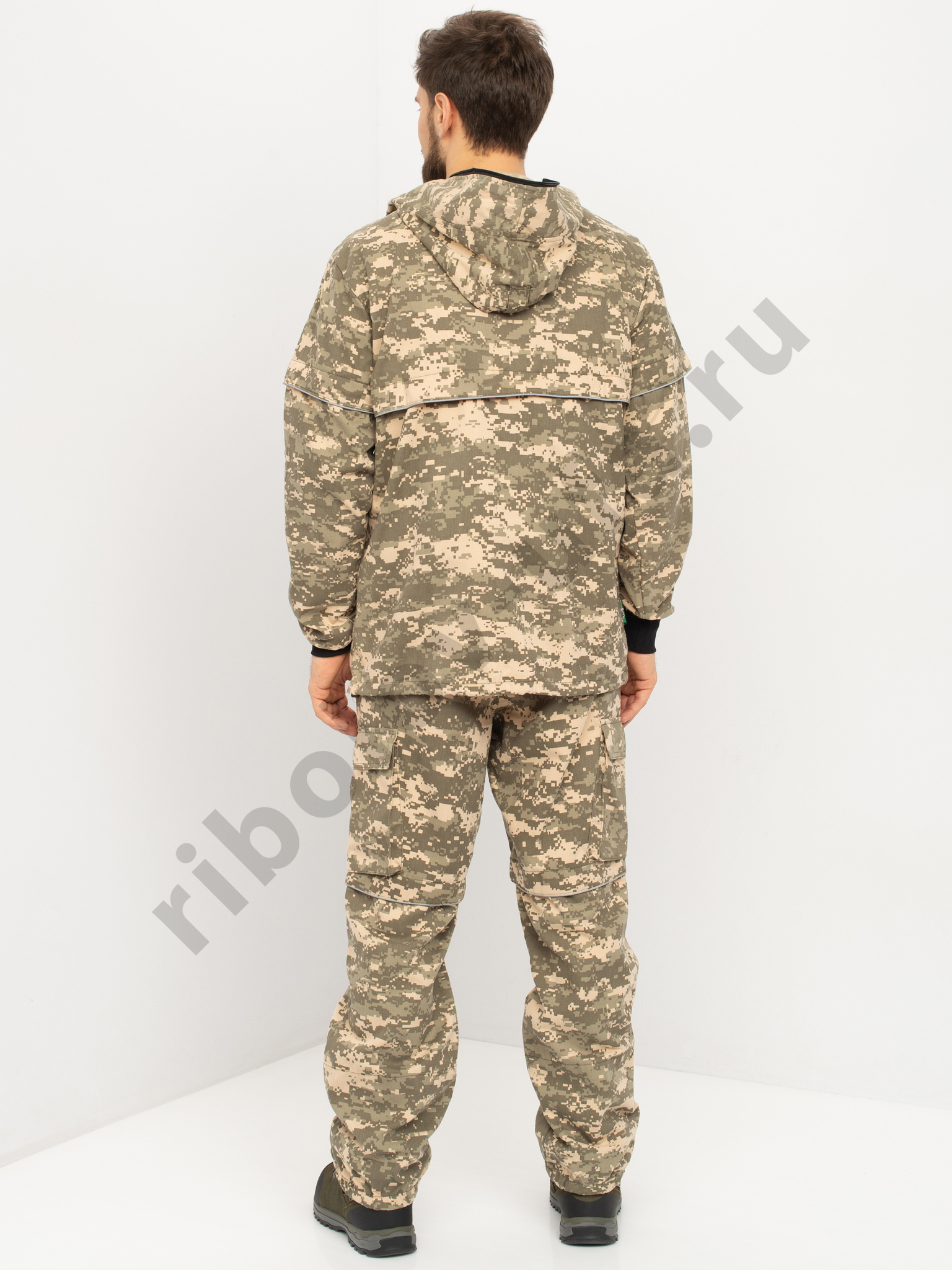 Костюм Huntsman Антигнус-Люкс с ловуш. и пыльн. цв.128/2 Св. Пиксель, тк.Твил-Пич. р.48-50 р.170-176