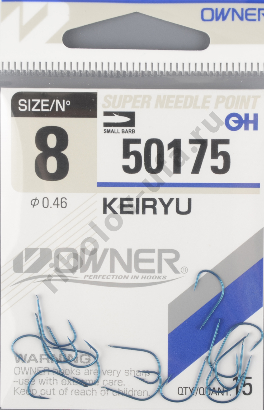 Одинарные крючки Owner 50175-08