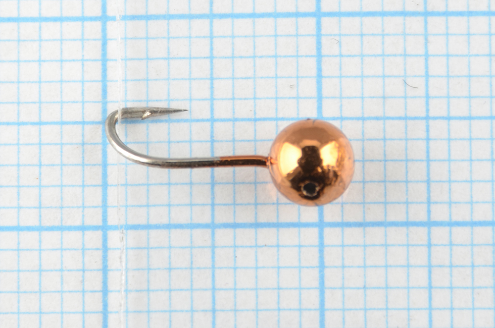 Мормышка литая Marlins Шар 4мм (0,36гр) кр. Crown медь 7000-209