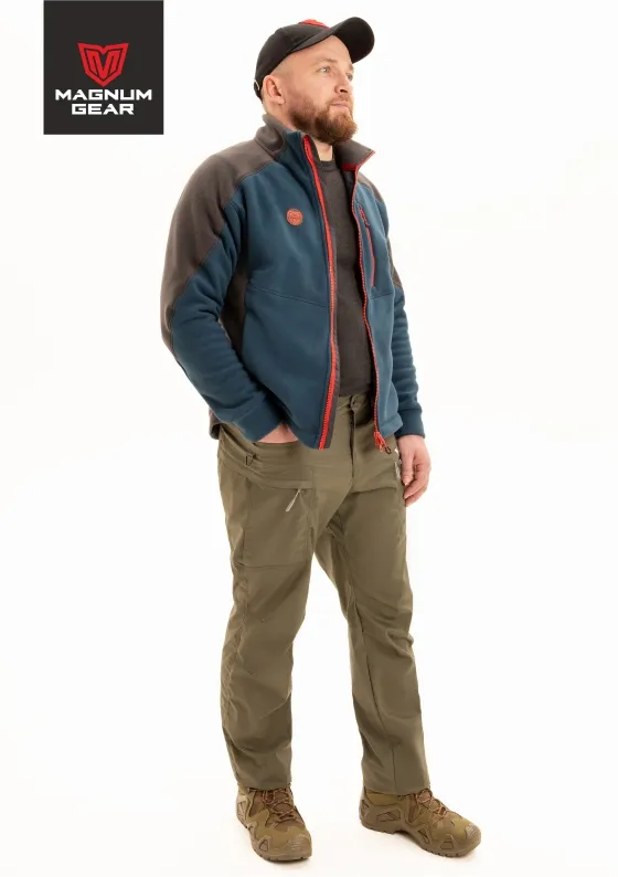 Толстовка флисовая Magnum Gear Nord синий/графит 56-58 182-188