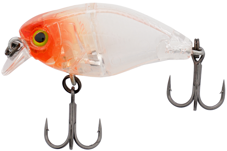 Воблер Jackall Micro Chubby 30F цв. clear salmon roe head