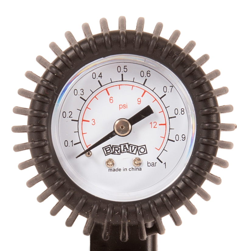 Манометр Bravo проходной SP125-1,0 бар