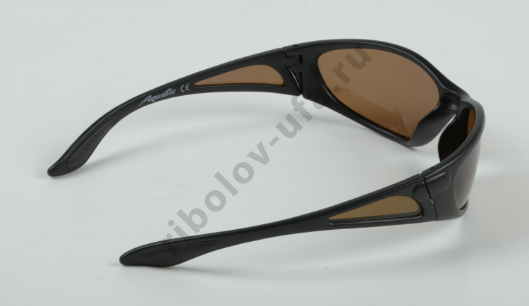 Очки Aquatic поляризационные коричневые линзы, пластиковая оправа