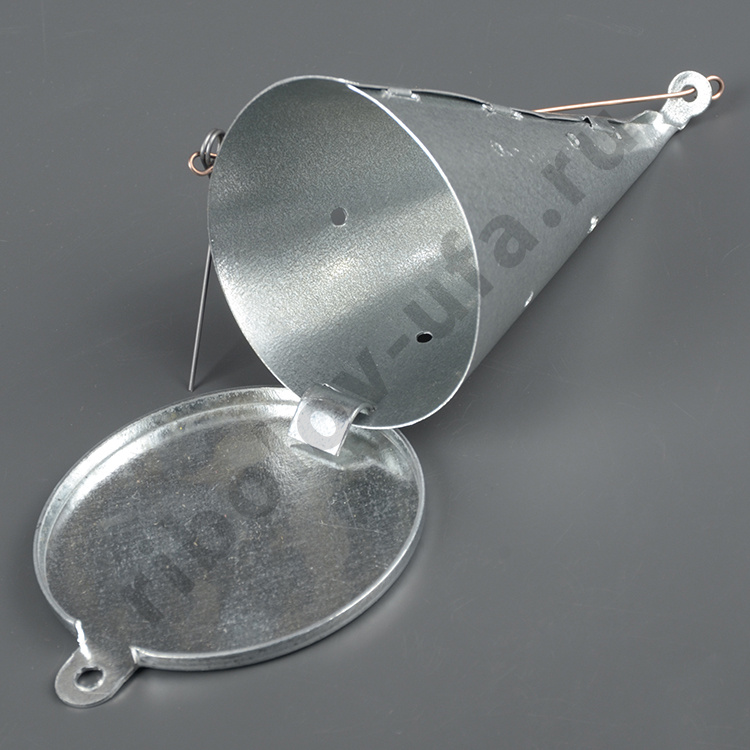 Кормушка зимняя Перцев металл. Конус малая, огрузка 185 гр