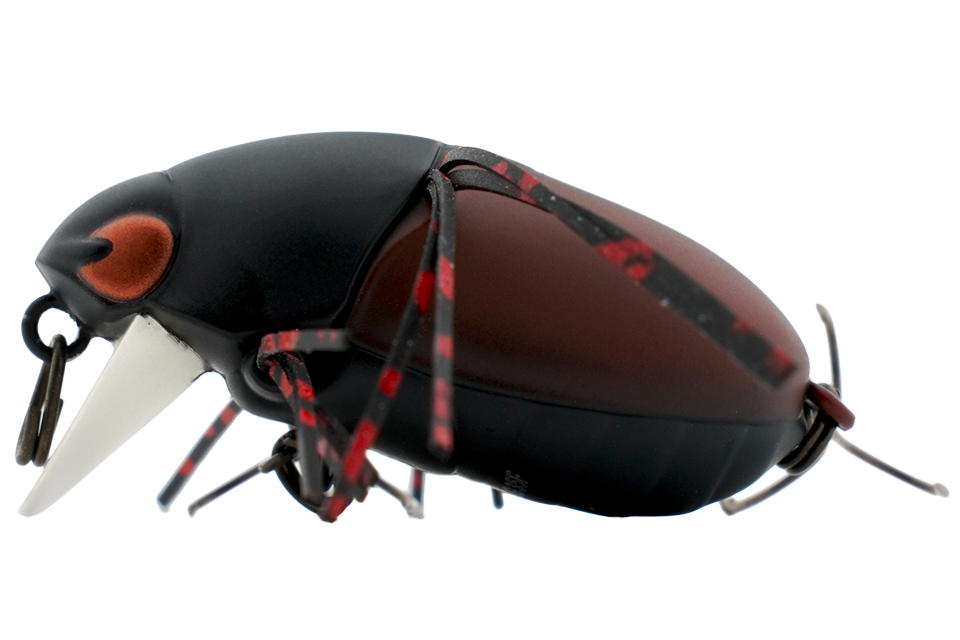 Воблер Jackall Chubby Bug 35 дл. 3.5 см, 3.7 гр., цв. mat red timber beetle