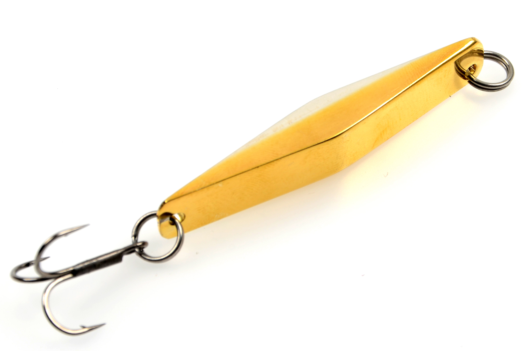 Блесна Русская блесна Стиллер (ромбик Ишутина) 32гр - 04 серебрение/золочение