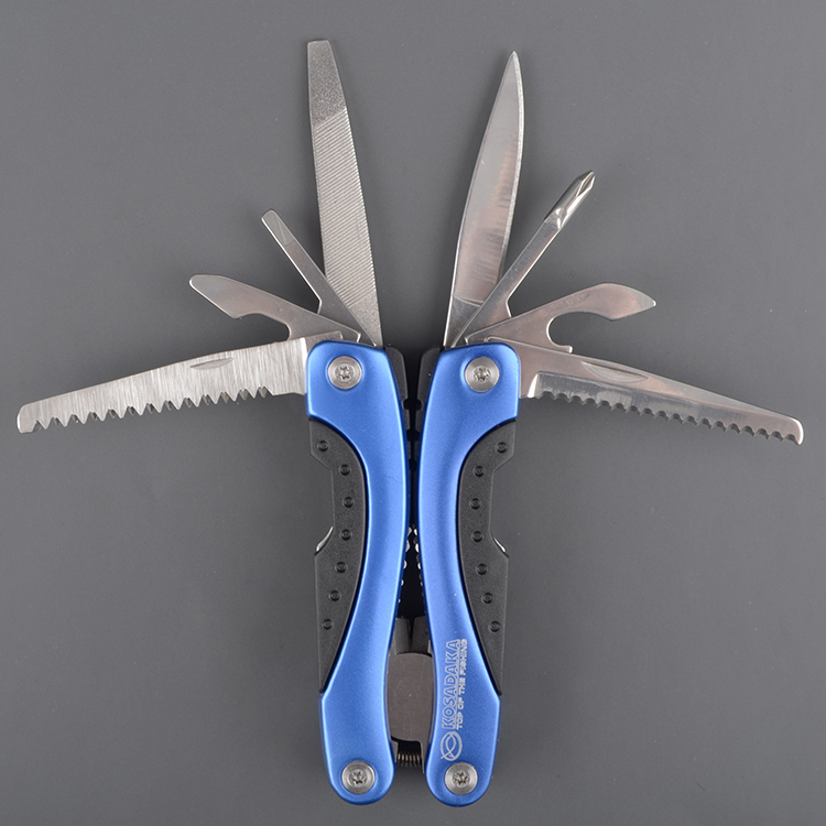 Мультитул Kosadaka FPMT02 16.5/10.1см (пассатижи, ножи, пилки, открывалка, отвертка)