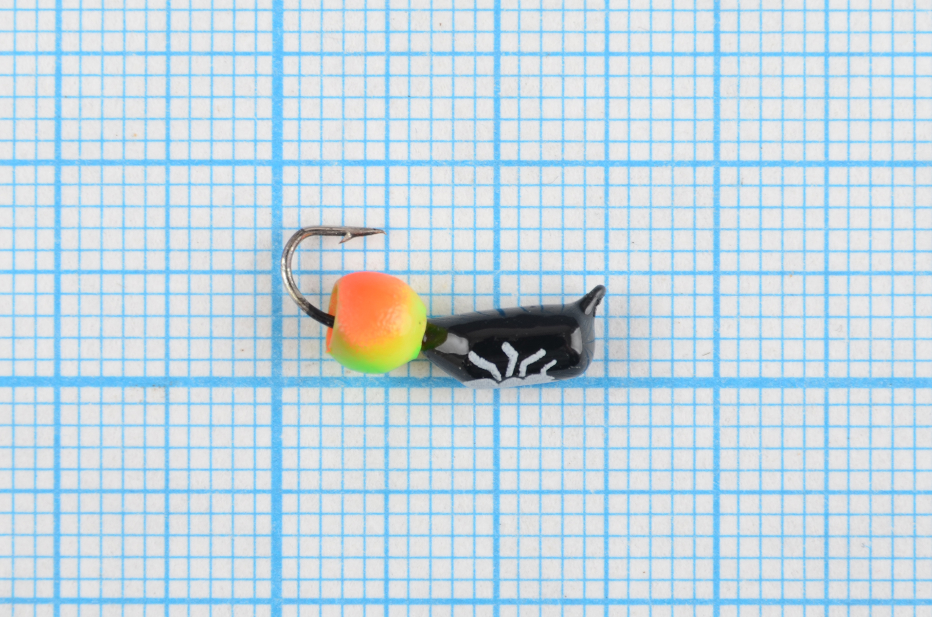 Мормышка Wormix материал WCP 18 Столбик черный d.3мм 0,63гр 