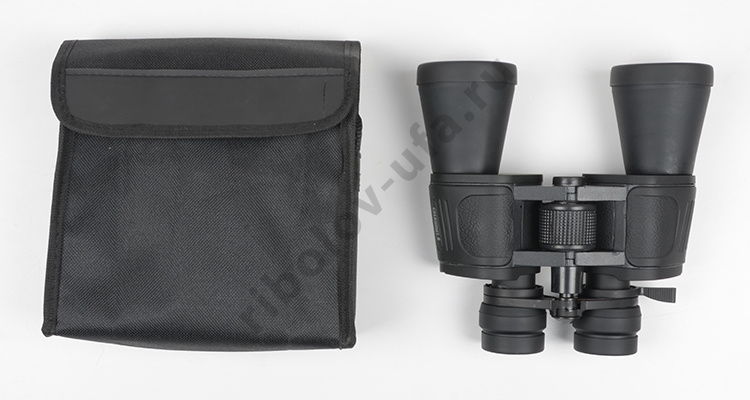 Бинокль Следопыт 10-30*50 черный, 195*190мм, 819 гр, в чехле  BT-14