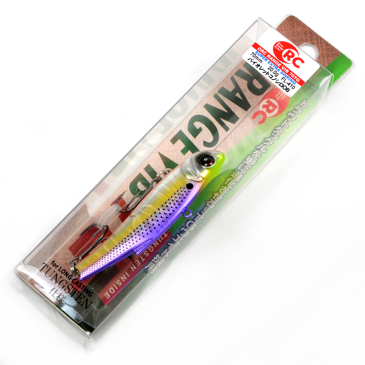 Виб Bassday Range Vib 70TG (ORC) (Tungsten)  20гр. цв. fl-410