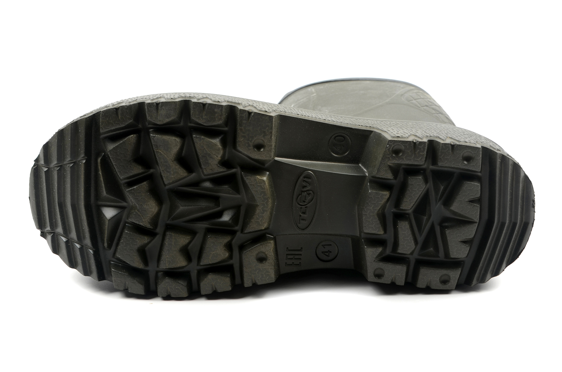 Сапоги зимние Torvi из ЭВА Буран -40 с вкладышем мех, цв. Олива, р. 40/41 РР