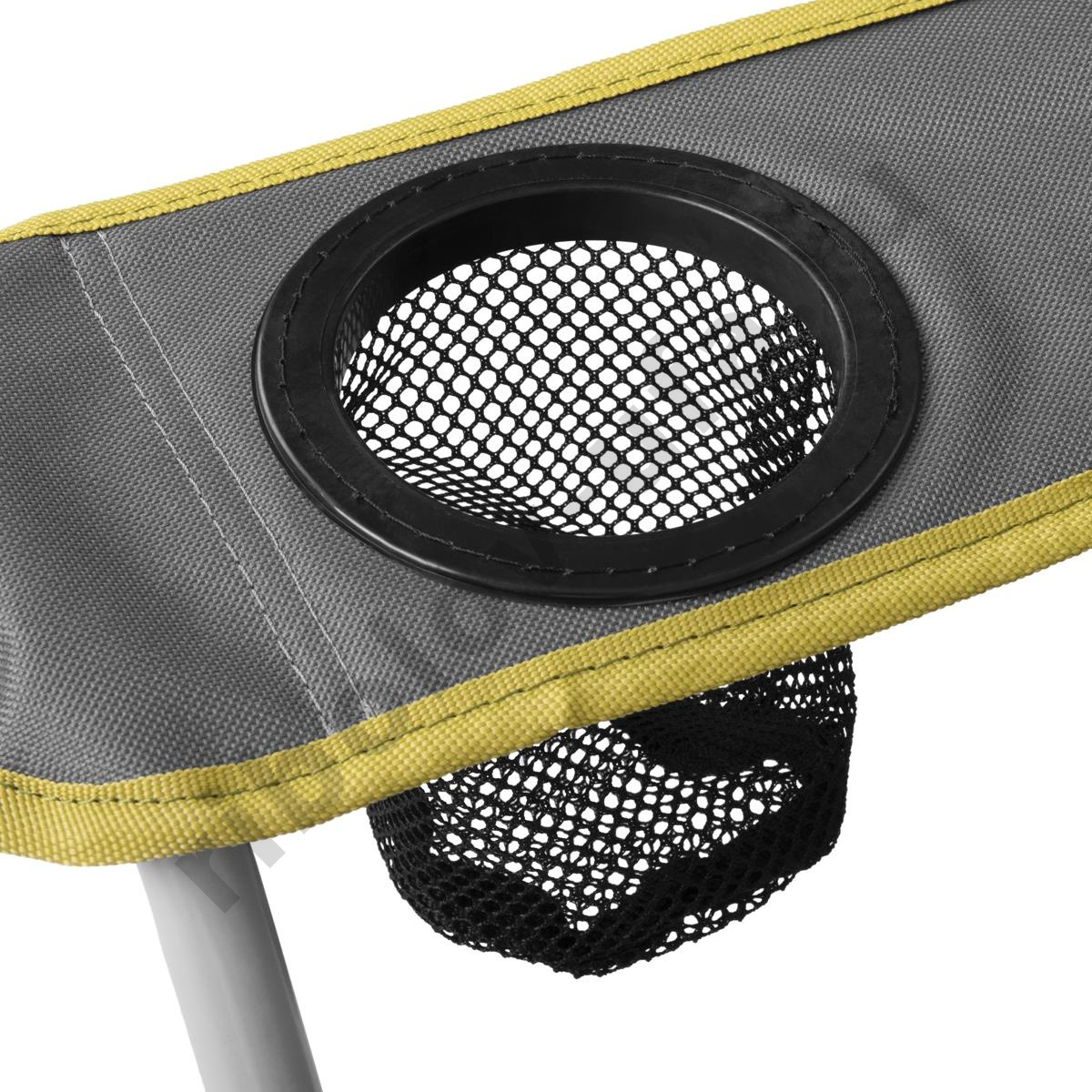 Кресло cкладное Helios цв. серый/зеленый Без чехла