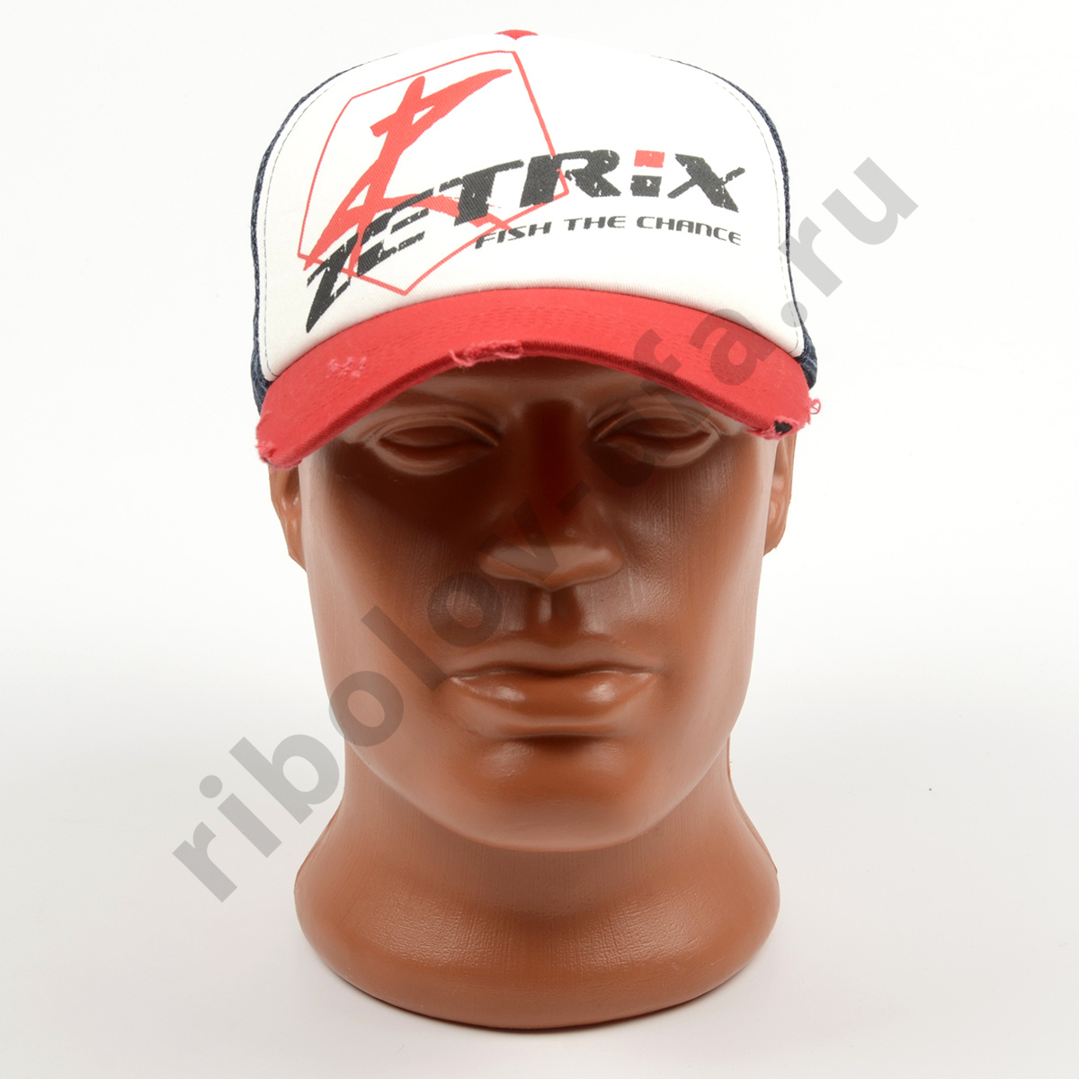 Бейсболка Zetrix Cap ZC-1602 Red Beak, Nany Mesh (синяя сетка-красный козырек)