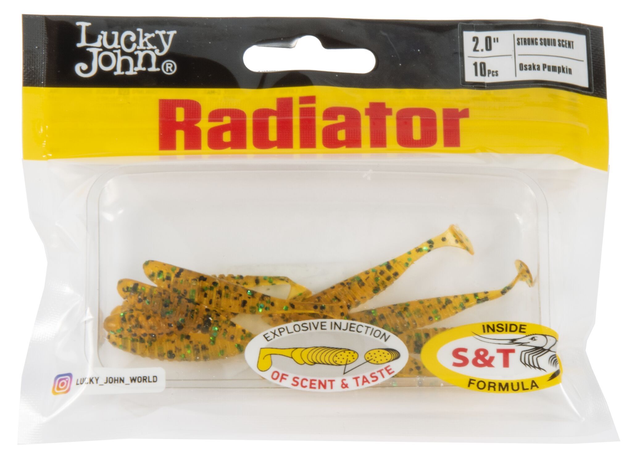 Силиконовая приманка Lucky John Radiator 2.0in 5см /PA19