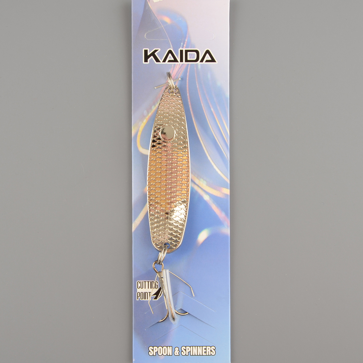 Блесна Kaida колеблющаяся А1039 18гр. цв.01 тройник незацепляйка