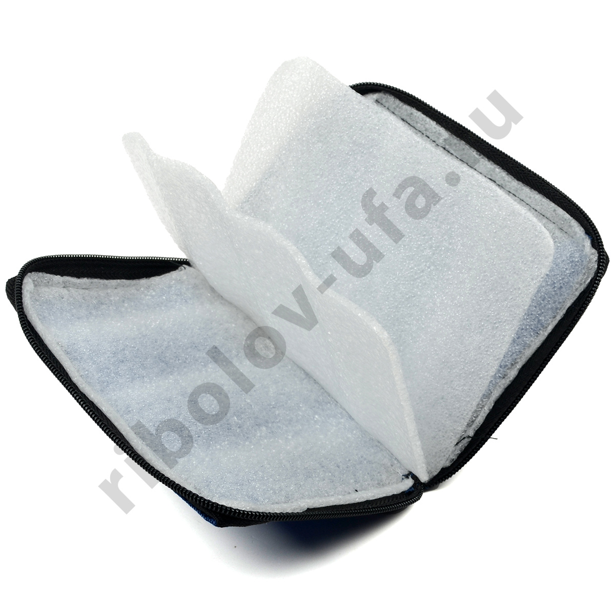 Мормышечница Перцев большая , тип книжка , на молнии, 9х12см