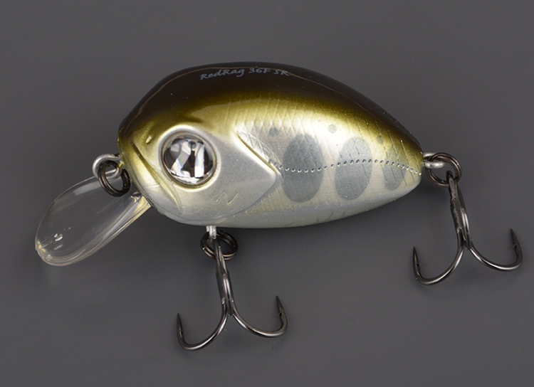 Воблер PONTOON 21 Red Rag 36F-SR, 36мм, 5,7 гр.,  погружен 0.4-0.6 м., №304