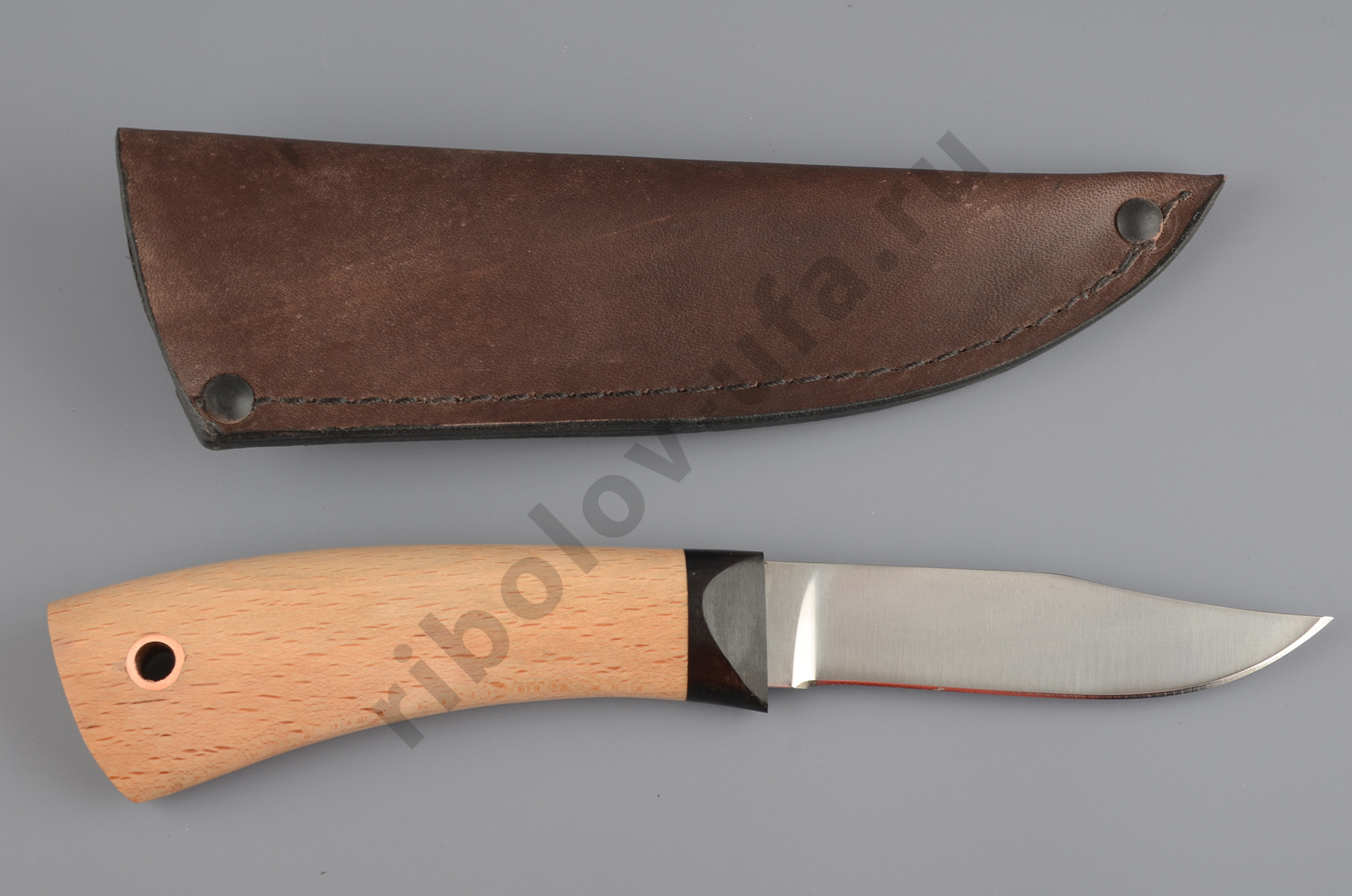 Нож упрощ. Дамский-У хирургич.нерж.сталь, 65х13, орех (ручная работа)