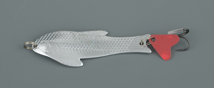 Блесна колеб. Kasatka 38гр. Chrome-001  SF04-32