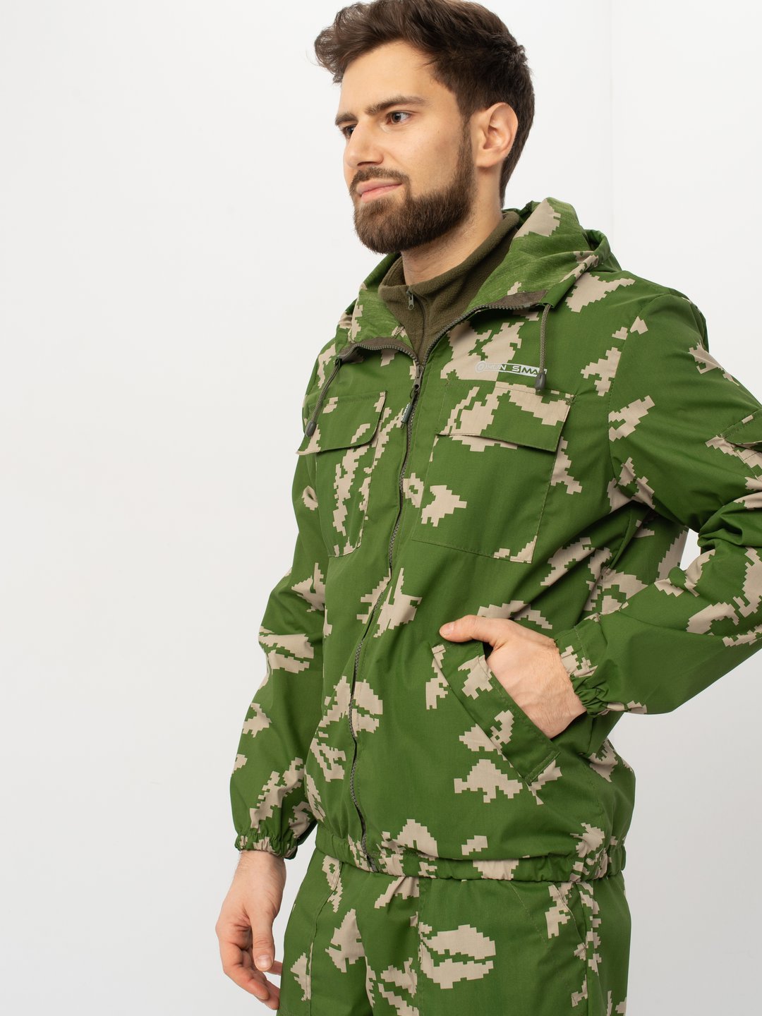 Костюм Huntsman Стрелок Цв. Камуфляж Березка Ткань Смесовая ТС  р. 56-58