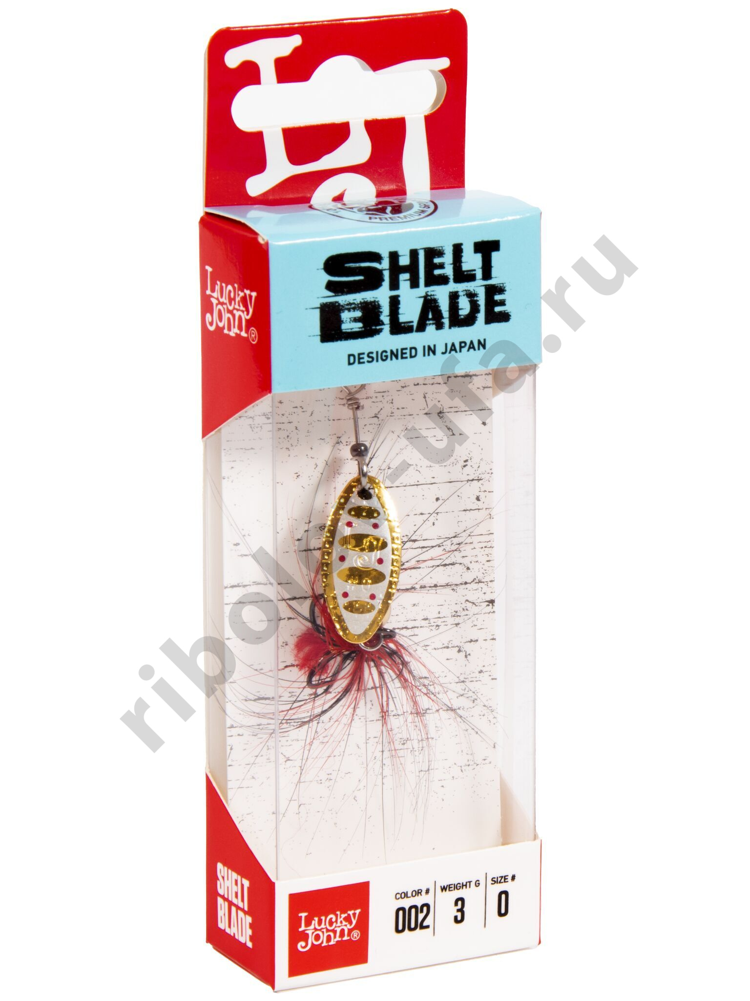 Блесна вращ. Lucky John Shelt Blade 00 03.0 г цв. 002