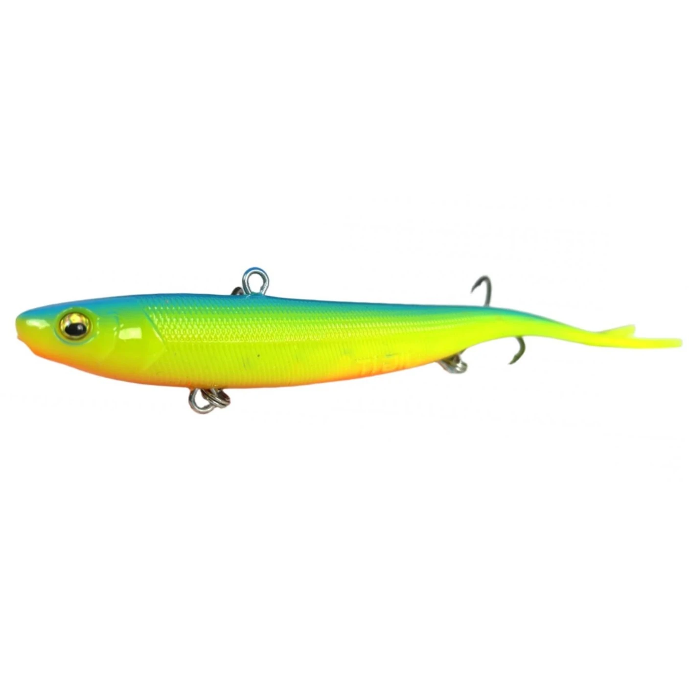 Баланслаг Jig It Whale Tail 110мм 17гр цв. 003 Lemon blue
