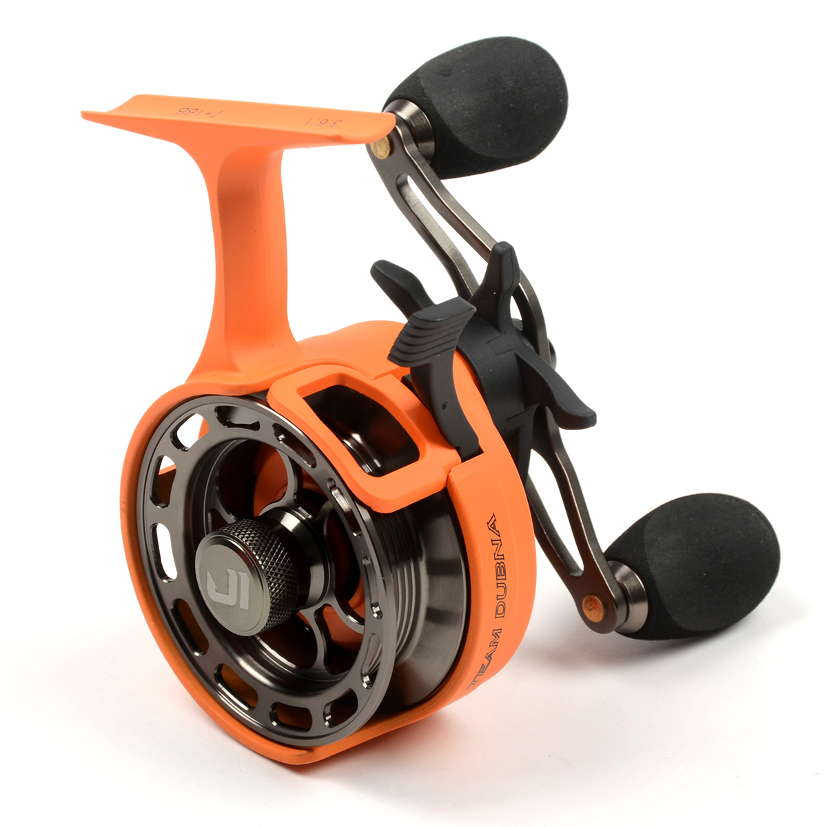 Катушка зимняя мульт. Jig It Team Dubna Chilly Sun, left hand