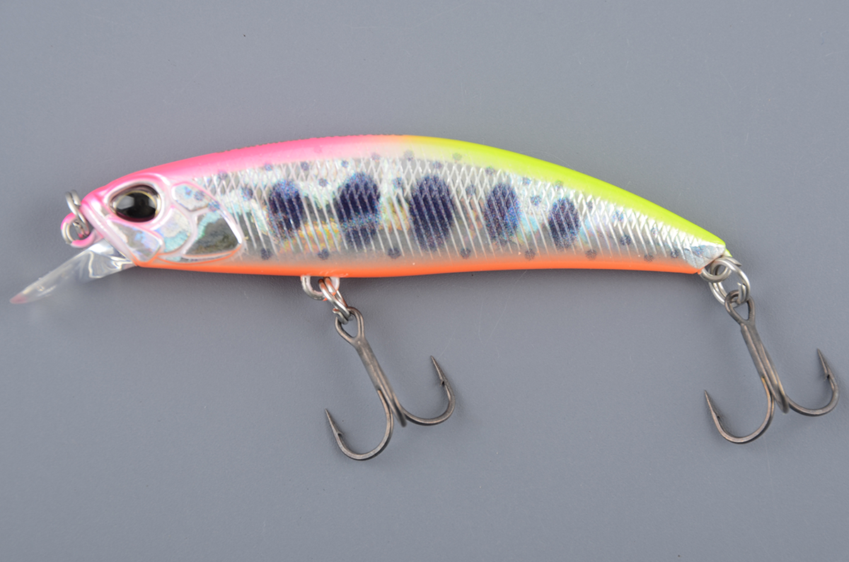 Воблер Duo Spearhead Ryuki 60S, 60мм., 6.5гр., тонущ., # UV Pink Chart Yamame OB ADA4093