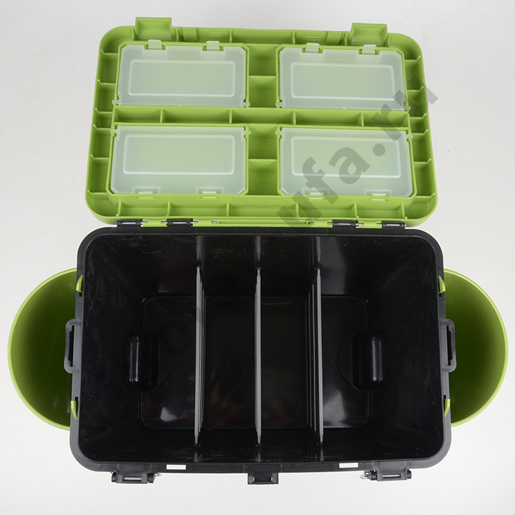 Ящик зимний Helios Fish Box 19л односекц. зеленый