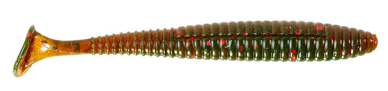 Силиконовая приманка Lucky John Pro Series S-Shad Tail 2.8in 7.1см /PA16 (7 шт/уп)