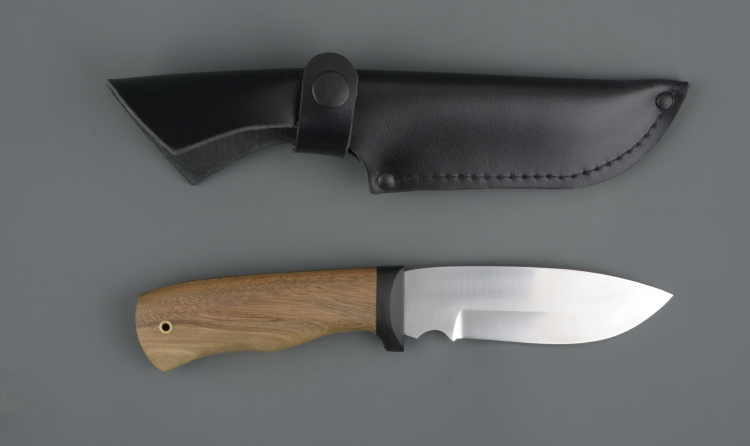 Нож упрощ. Альпинист 1У, кованая нерж.сталь,(ручная работа) 