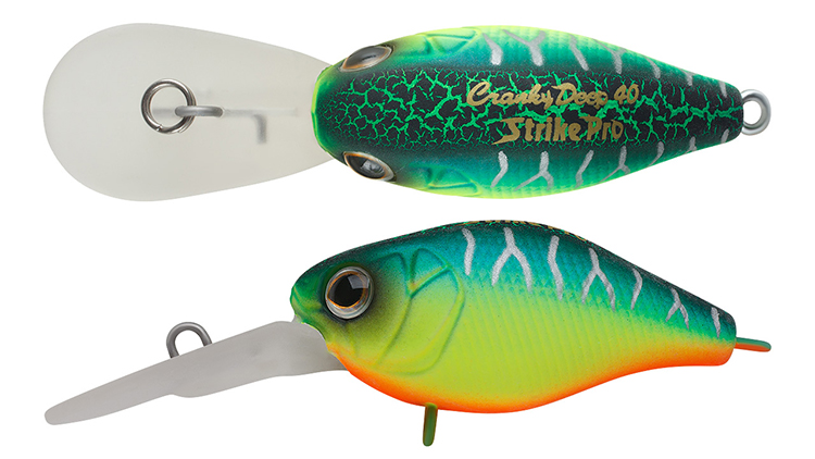 Воблер Strike Pro Cranky Deep 40 плав.4.6гр.(0.5-1.5м) кр.Owner EG-164L#A223-S