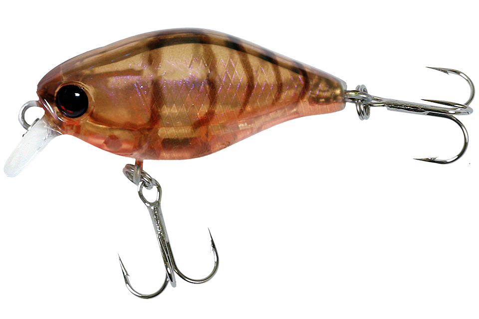 Воблер Jackall Chubby 38 дл. 3.8 см, гл. 0.6-1.0 м, 4 гр., floating, цв. brown suji shrimp