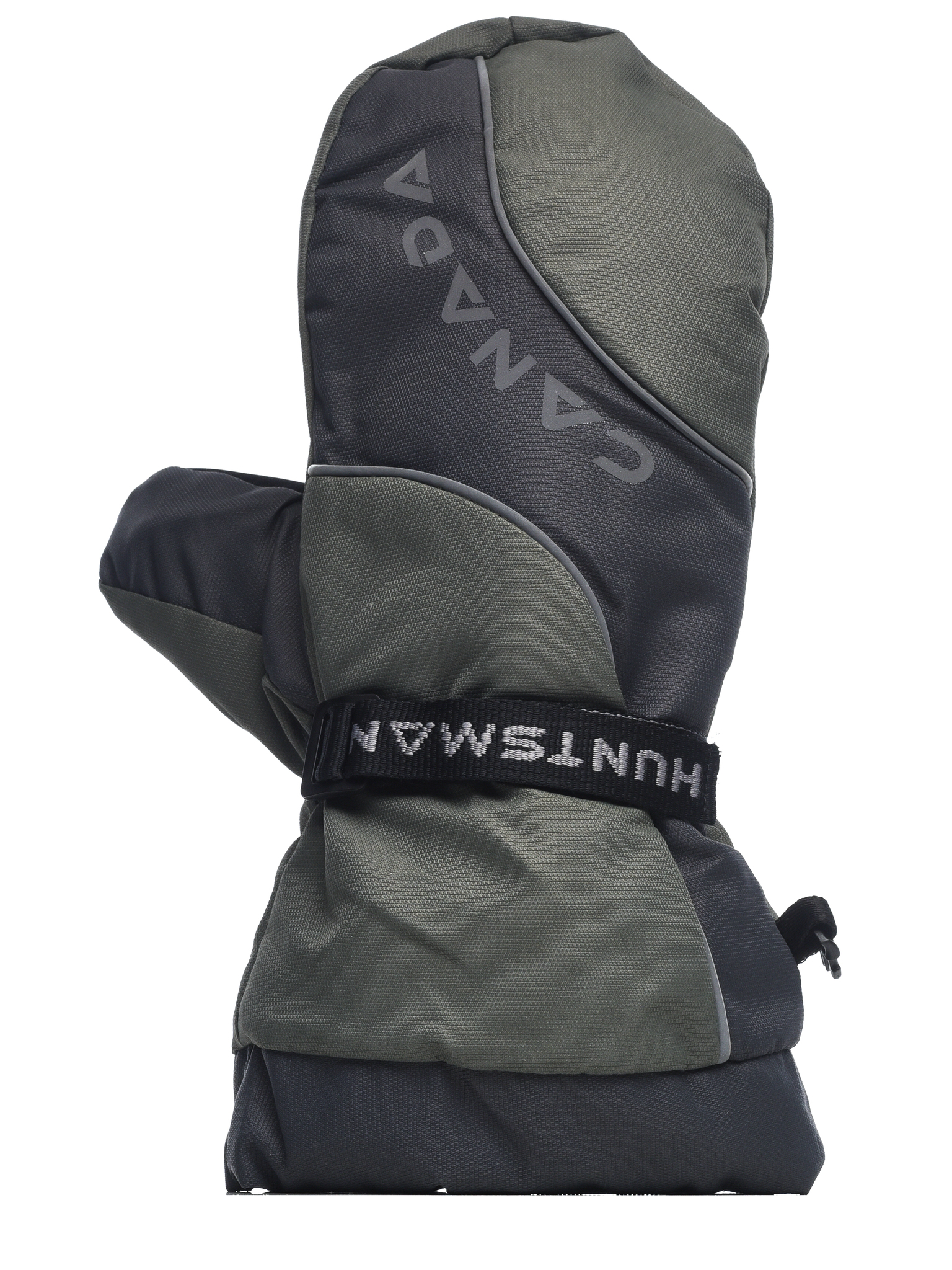 Варежки Huntsman Канада цв.Хаки/Черный, ткань Catseye