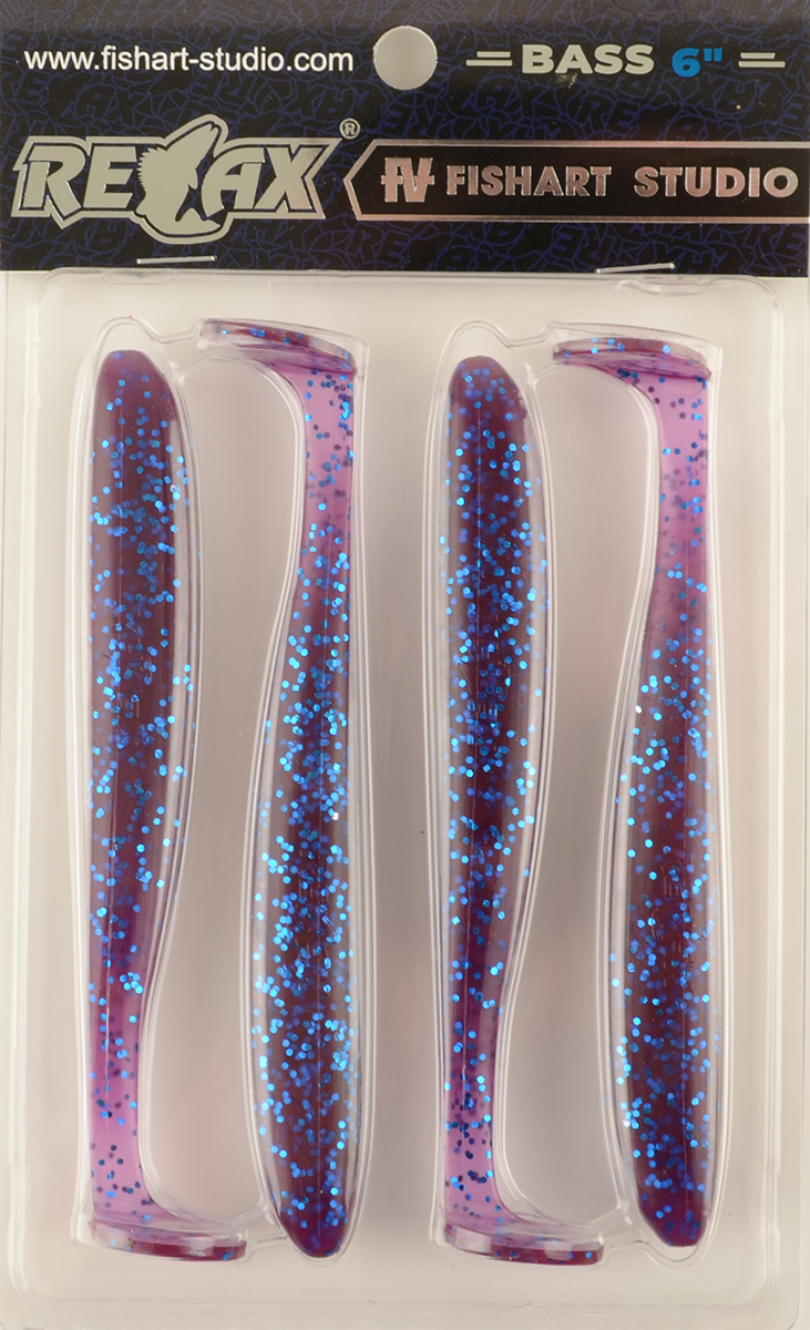 Силиконовая приманка Relax Bass 6in 15см - S225
