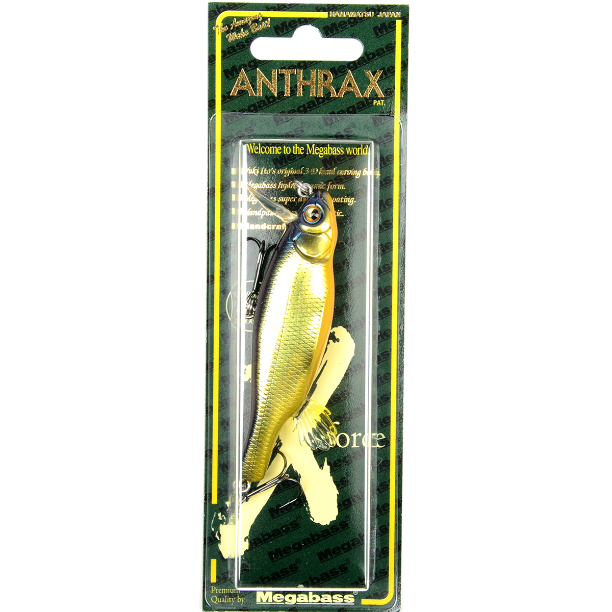 Воблер Megabass Anthrax SP-C 83F 83мм 10,6гр 0-0,3м цв. SH Champagne Kinkuro 551284
