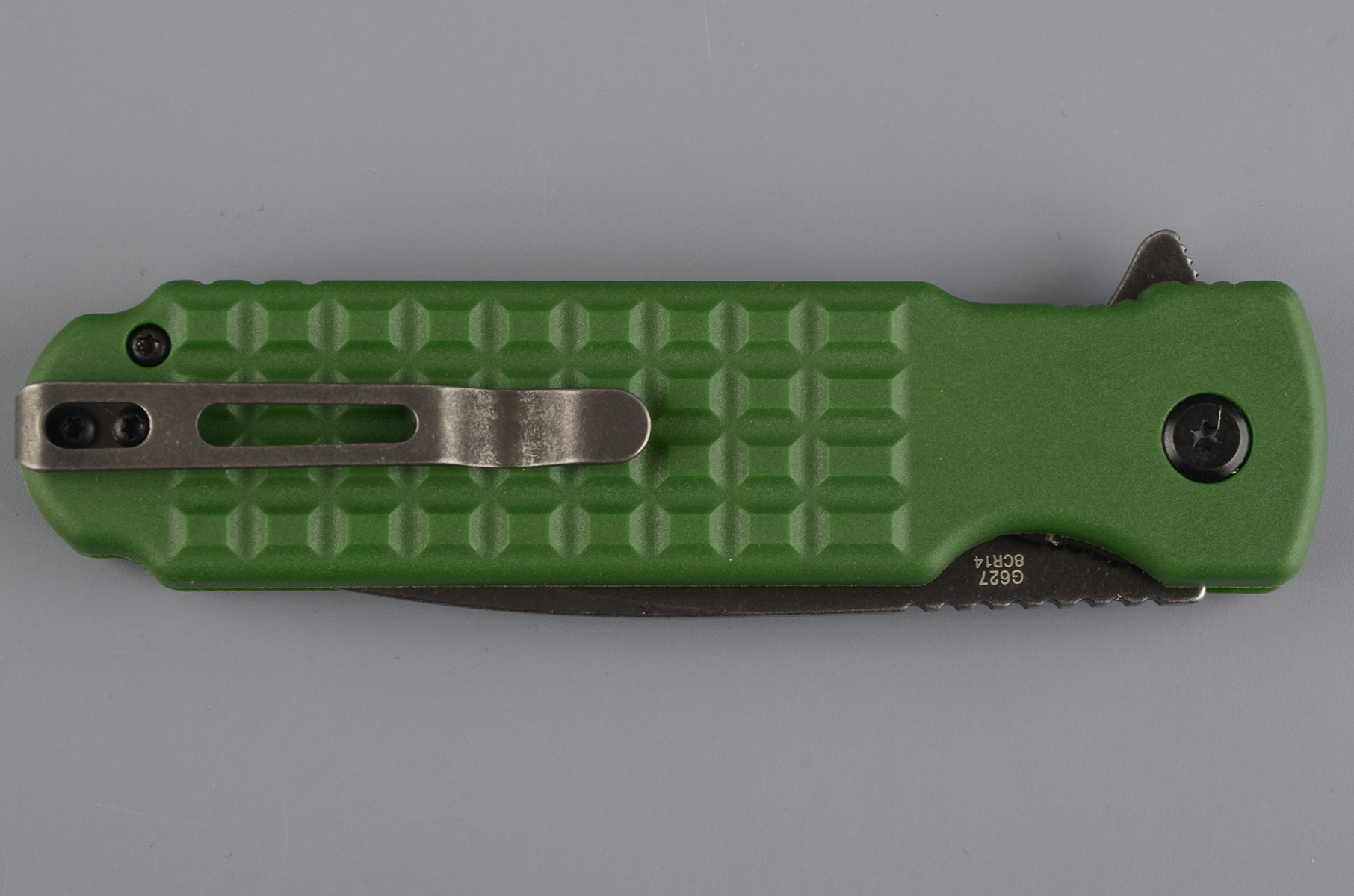 Нож складной туристический Ganzo G627-GR зеленый