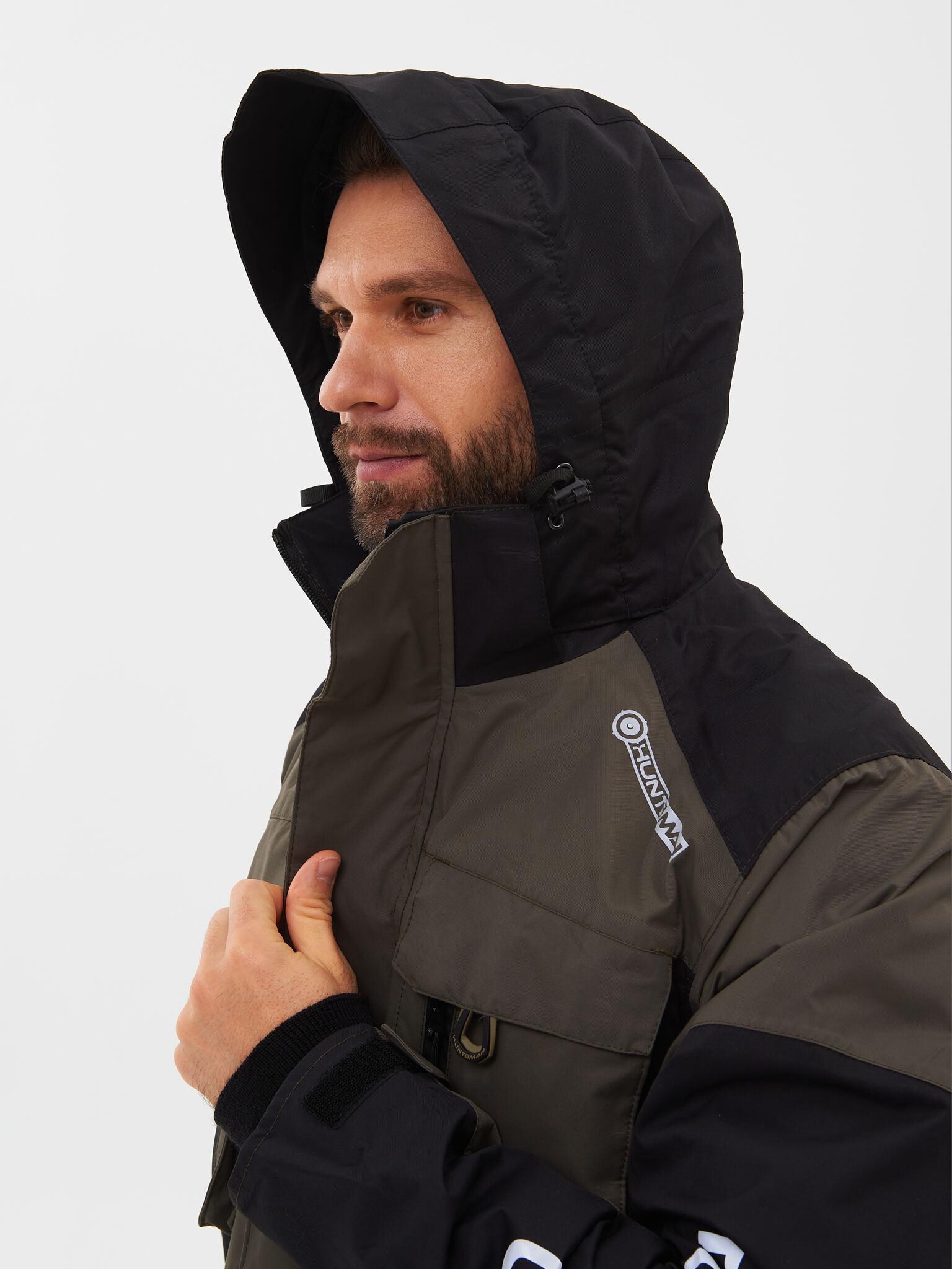 Костюм демисезонный Huntsman Торнадо (до 0 С) цв. Хаки, ткань Breathable р. 48-50, рост 182-188