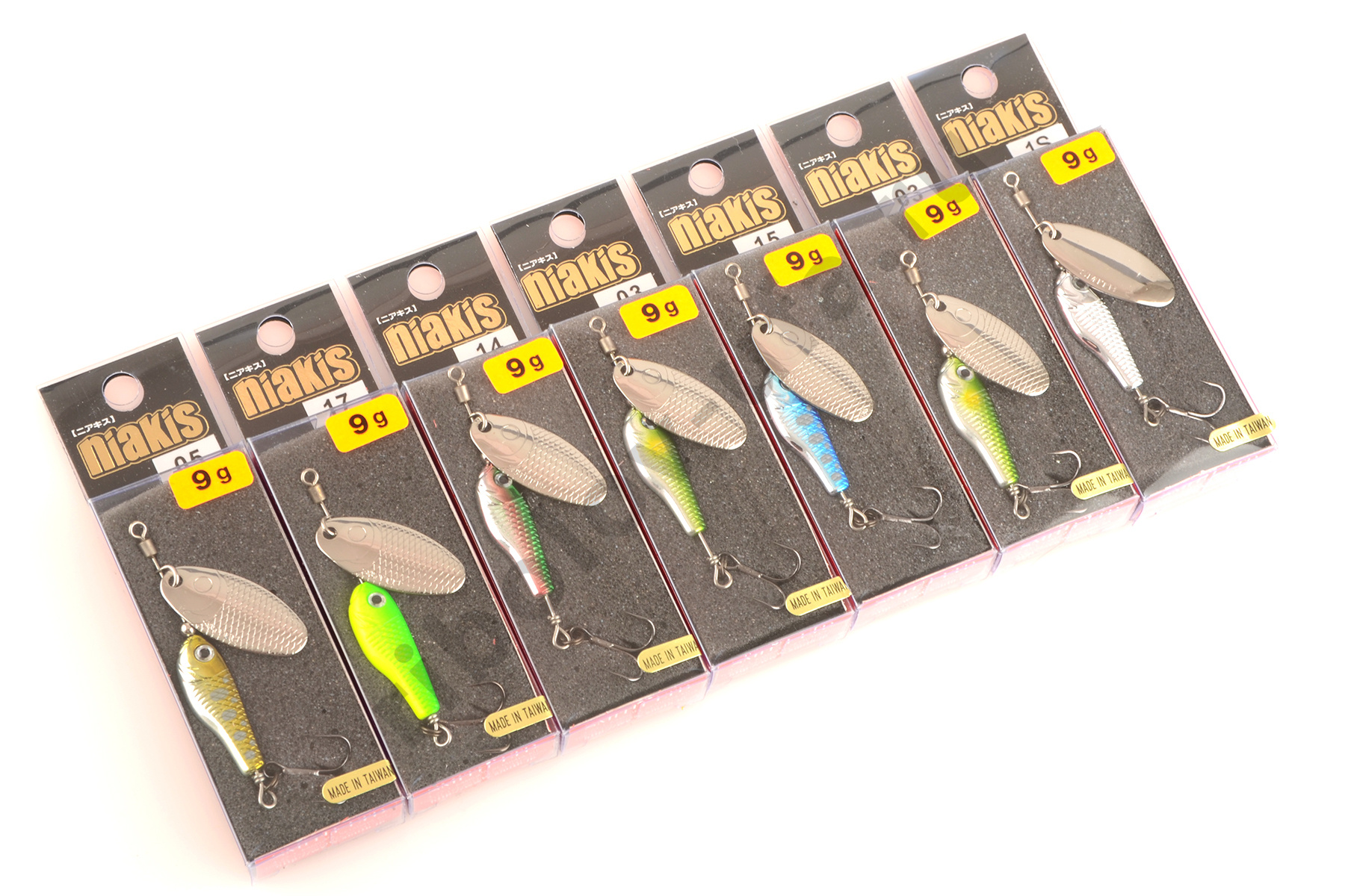 Блесна вращ. Smith Niakis 9,0 гр., №01Silver