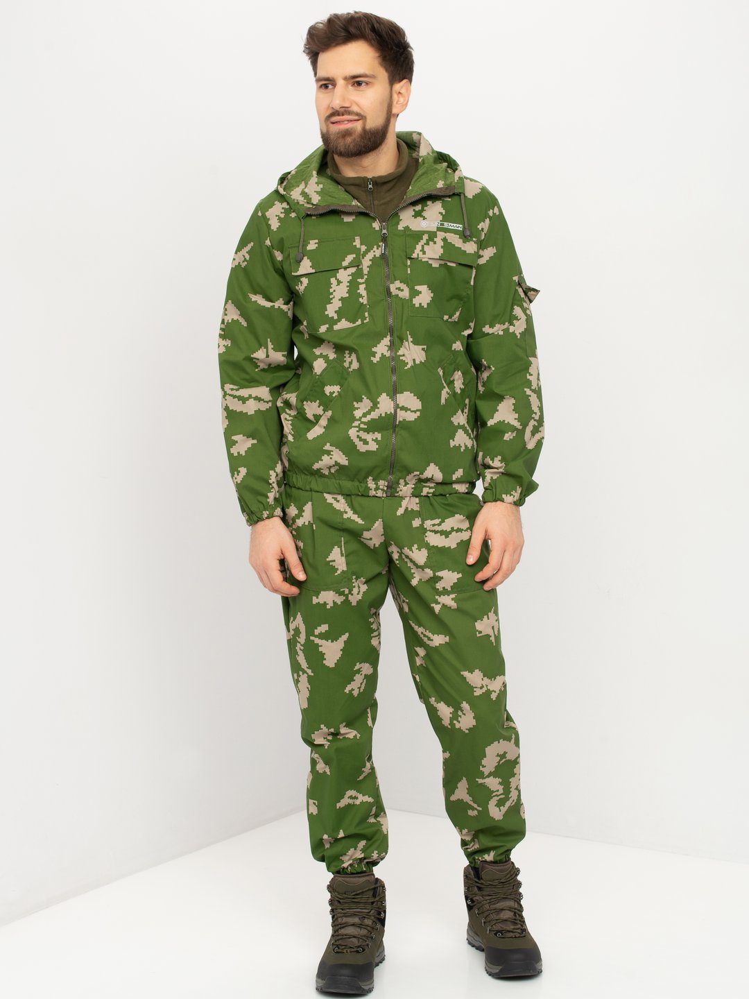 Костюм Huntsman Стрелок Цв. Камуфляж Березка Ткань Смесовая ТС  р. 44-46