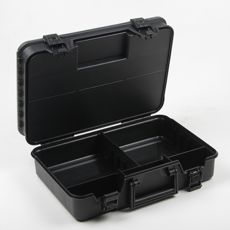 Чемодан Meiho Versus 2-ярусный (380*270*120), черный (VS-3070-BL)