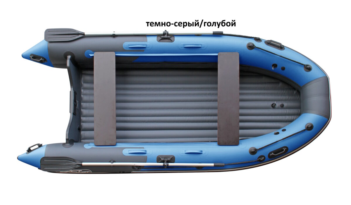 Лодка Skat Triton 370 цв. т.сер-голуб