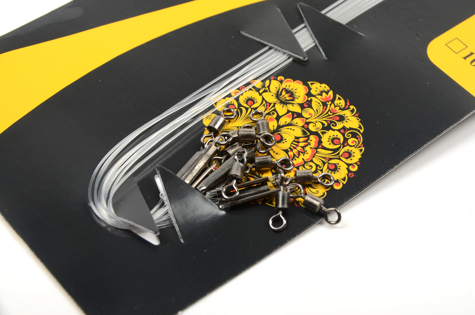 Набор поводков флюорокарбон Нижегородские 0,45мм/25см/9кг