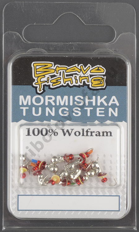 Мормышка вольфрам Bravo Fishing Муравей с ушком 3 мм 0.29гр Sil