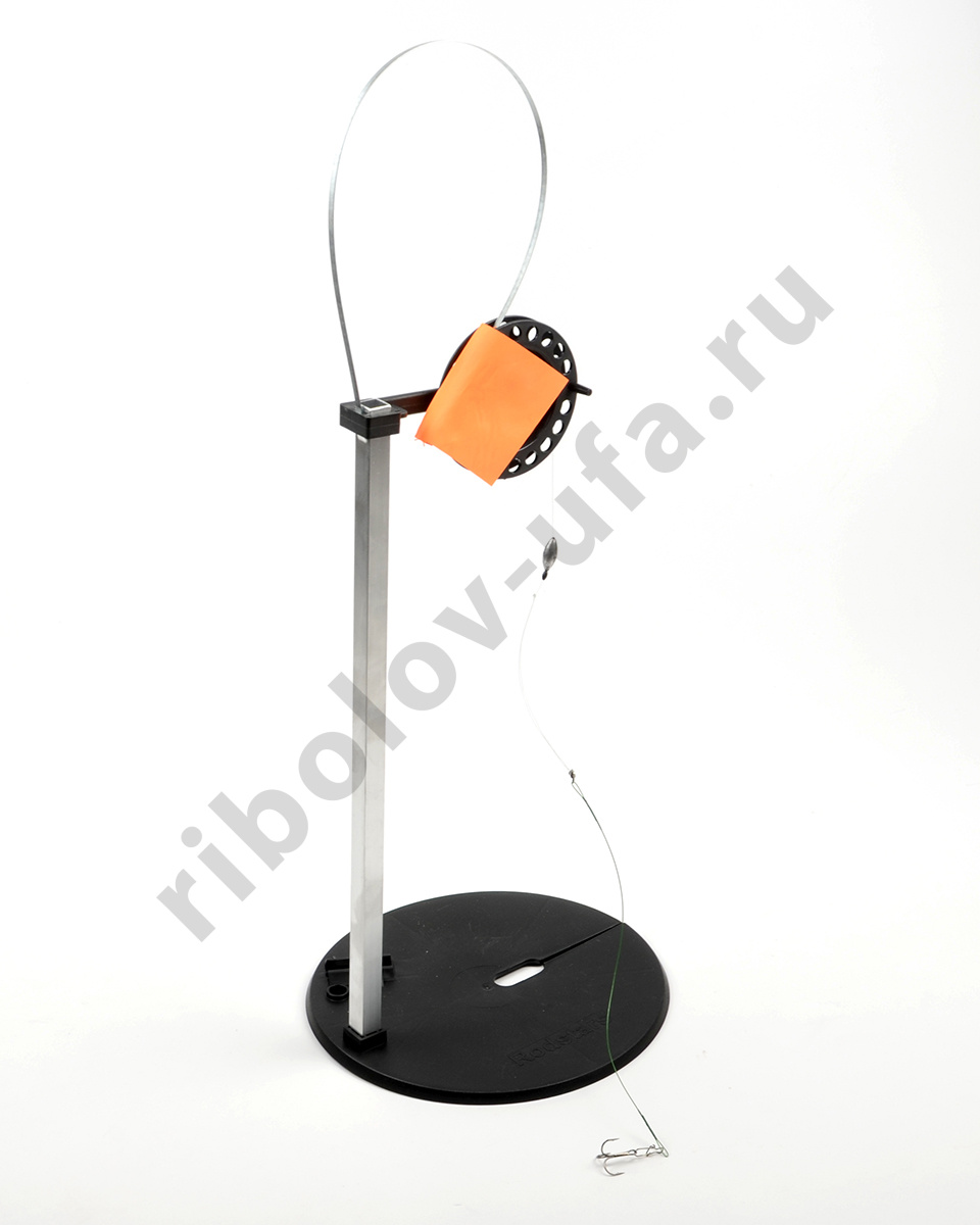 Набор жерлиц Rod Stars в сумке, оснащенные алюмин. стойка, катушка 90 мм, (10шт/уп)