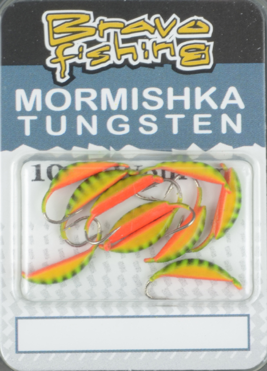 Мормышка вольфрам Bravo Fishing Супер банан с ушком крашенный 3.5 мм 0.82 гр 231