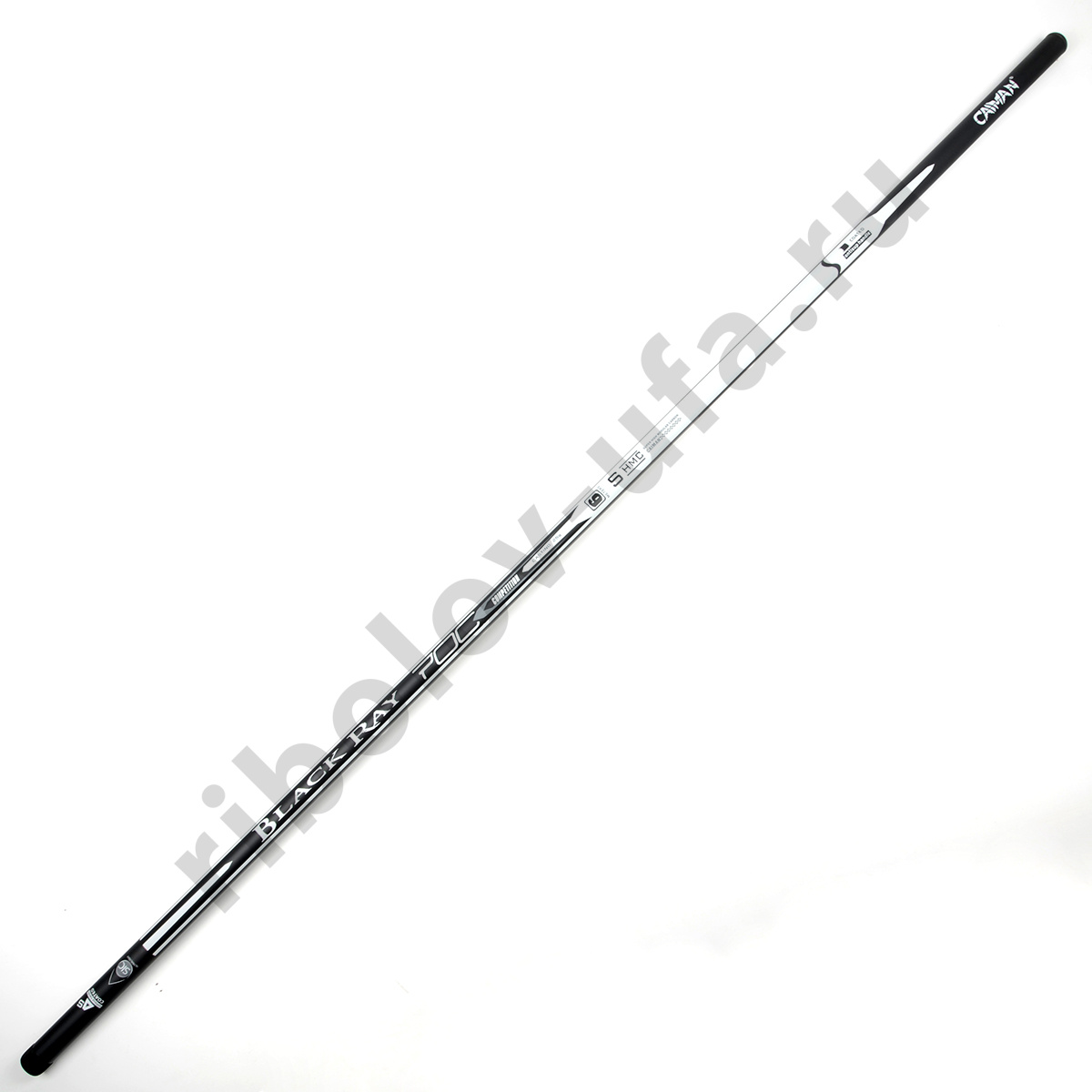 Удилище Caiman Carbon Black Ray Pole 5m без колец 191501