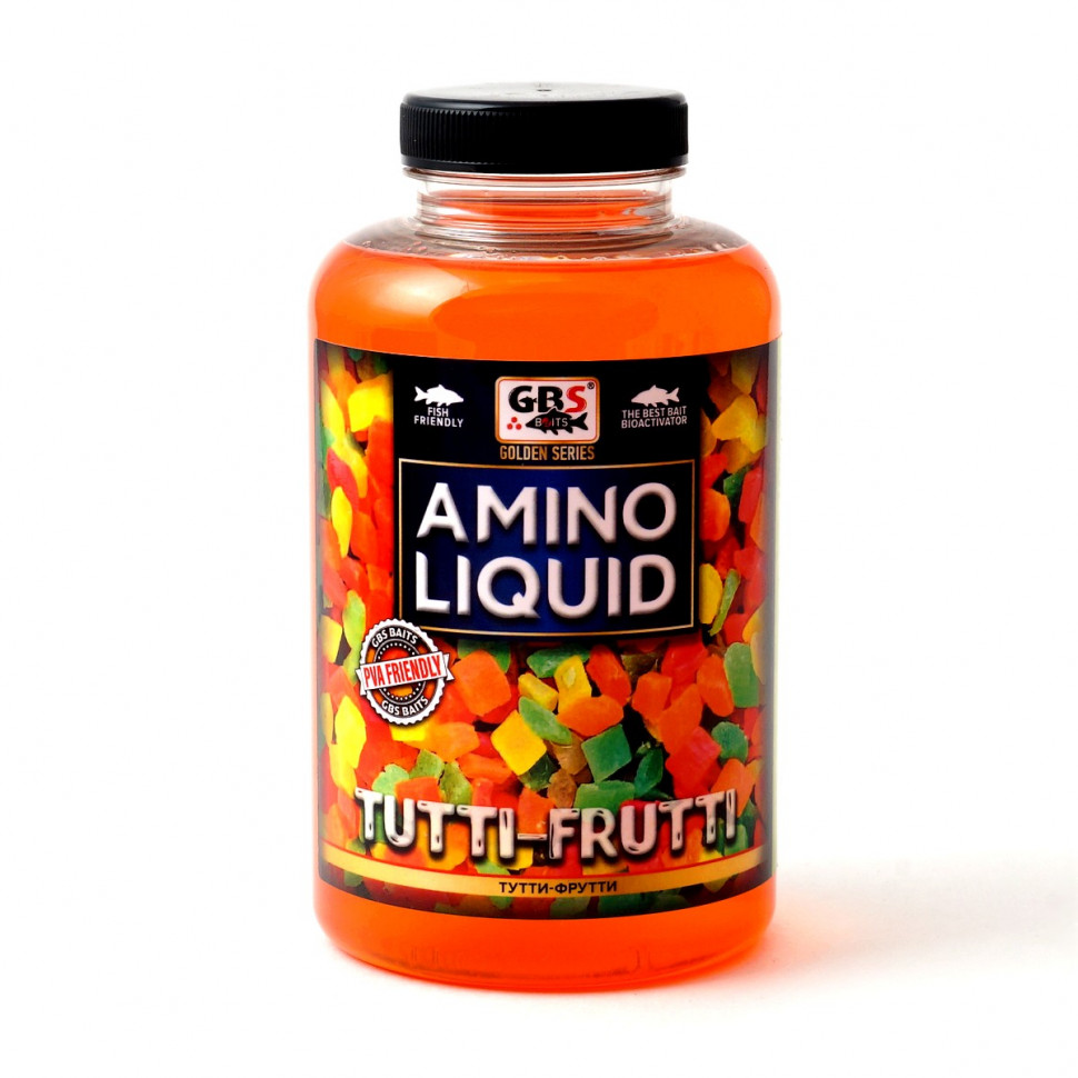 Жидкая добавка GBS Amino Liquid Тутти-Фрутти 0,5л (бутылка)
